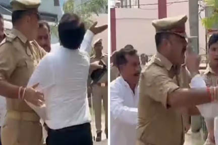 उत्तर प्रदेश: भाजपा विधायक को थप्पड़ मारने वाले वकील का जोरदार स्वागत, ‘शेर आया’ के लगे नारे