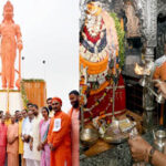 वाराणसी में मुख्यमंत्री योगी ने 51 फुट ऊंची भगवान हनुमान की प्रतिमा का किया अनावरण