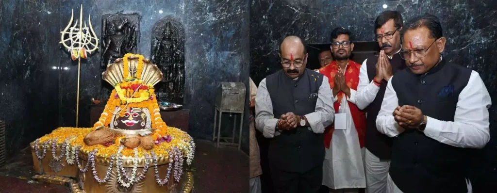 मुख्यमंत्री साय पहुंचे महादेव घाट, कार्तिक पुन्नी पर हाटकेश्वर महादेव और मां काली के दर्शन किए…