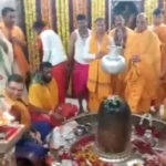 राजनाथ सिंह, जनरल द्विवेदी ने महाकालेश्वर मंदिर में पूजा-अर्चना की