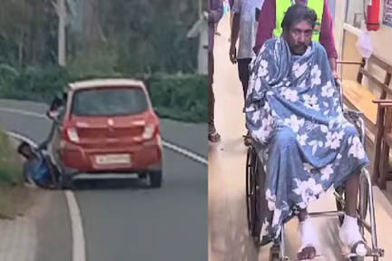 केरल में आदिवासी व्यक्ति को कार से घसीटने के मामले में दो पकड़े गए, दो फरार