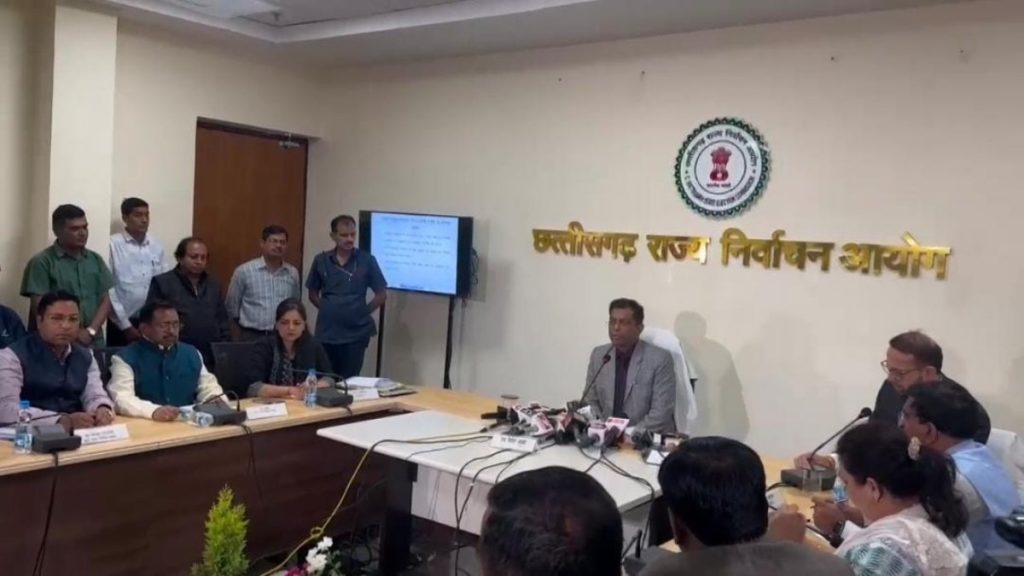 ब्रेकिंग न्यूज: निकाय और पंचायत चुनाव तारीखों का ऐलान, आचार संहिता लागू…