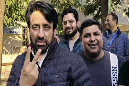 दिल्ली चुनाव: ओखला के विधायक अमानतुल्लाह खान ने ‘आप’ की हार के लिए कांग्रेस को जिम्मेदार ठहराया