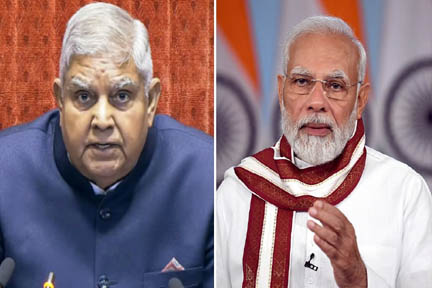 प्रधानमंत्री मोदी ने एम्स जाकर उपराष्ट्रपति धनखड़ के स्वास्थ्य के बारे में जानकारी ली