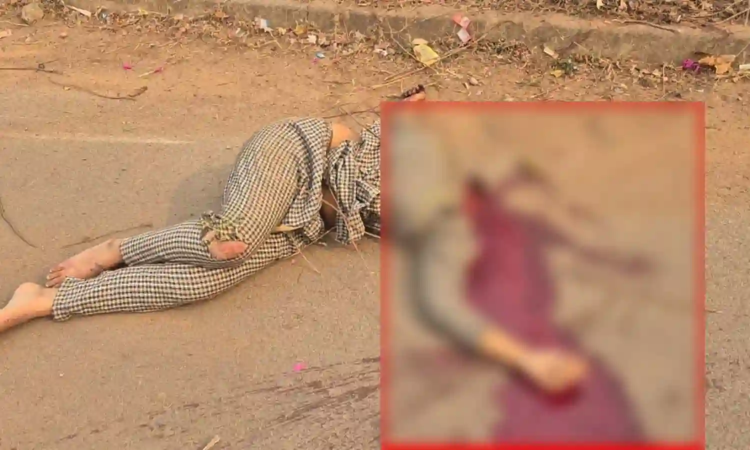 रायपुर में दर्दनाक सड़क हादसा: डिवाइडर से टकराई स्कूटी, युवती की सिर-धड़ से अलग