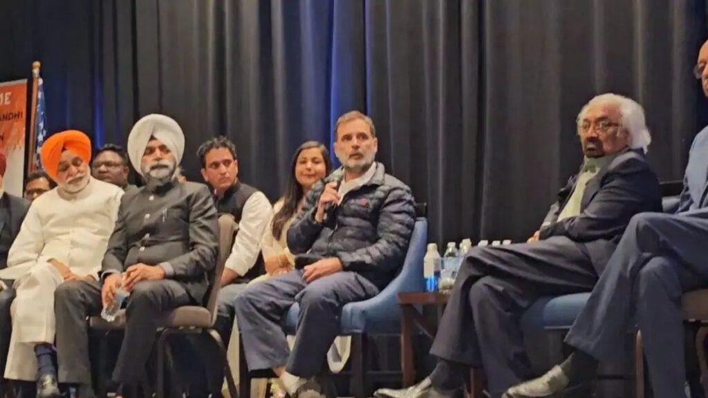 अमेरिका पहुंचे राहुल ने निर्वाचन आयोग की निष्पक्षता पर सवाल उठाया
