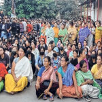 मणिपुर: स्थानीय लोगों ने अनाथ आश्रम पर गोलीबारी का विरोध किया