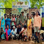 ITBP ने छत्तीसगढ़ के नक्सल प्रभावित क्षेत्र में पहला पशु अस्पताल खोला