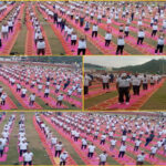 देशभर में पूरे उत्साह के साथ मनाया गया अंतरराष्ट्रीय योग दिवस