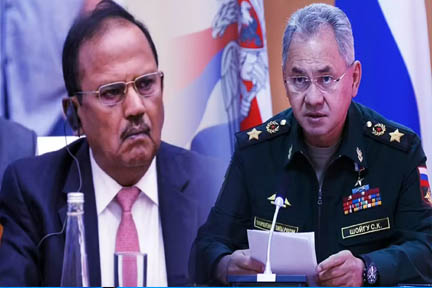 NSA डोभाल ने रूसी सुरक्षा परिषद के सचिव से मुलाकात की