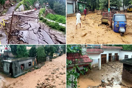 जम्मू-कश्मीर के कठुआ में बादल फटने और भूस्खलन के कारण सात लोगों की मौत