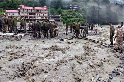 धराली आपदा में 68 लोग लापता: उत्तराखंड सरकार