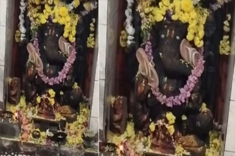 कर्नाटक के हासन में भगवान गणेश की मूर्ति ‘अपवित्र’ की गई