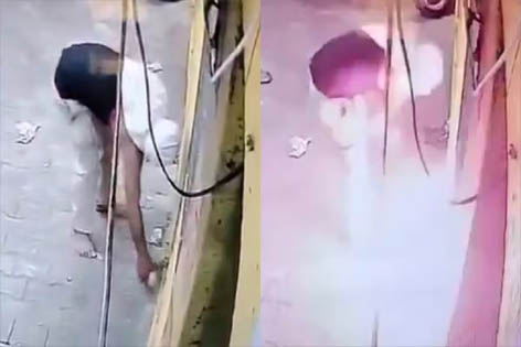 शराब न मिलने पर होमगार्ड ने ठेके में लगाई आग, गिरफ्तार