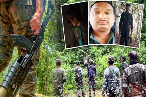 झारखंड में सुरक्षाबलों के साथ मुठभेड़ में तीन इनामी माओवादी ढेर