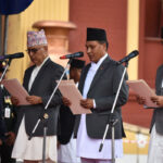 नेपाल के तीन नवनियुक्त मंत्रियों ने शपथ ग्रहण की