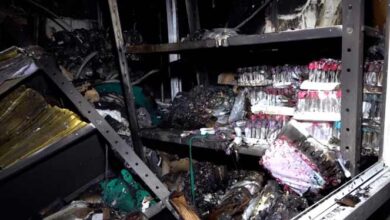 Jaipur Hospital Fire Photos