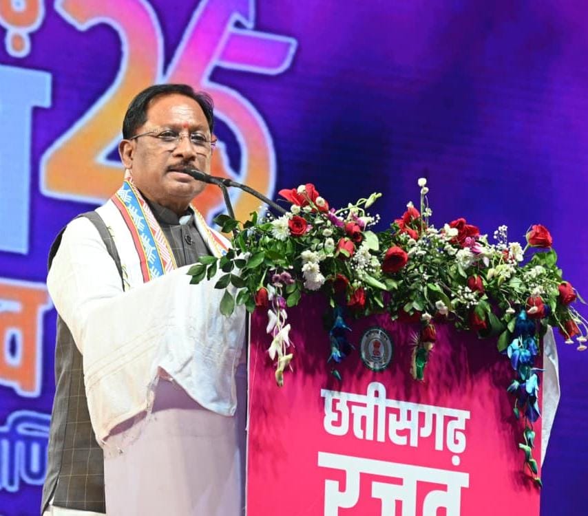 छत्तीसगढ़ ने 25 वर्षों में लिखी है विकास की नई गाथा: मुख्यमंत्री साय