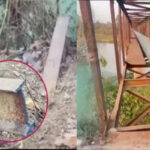 कोरबा में लगभग 40 साल पुराना 10 टन वजनी लोहे का पुल रातों-रात चोरी, पांच लोग