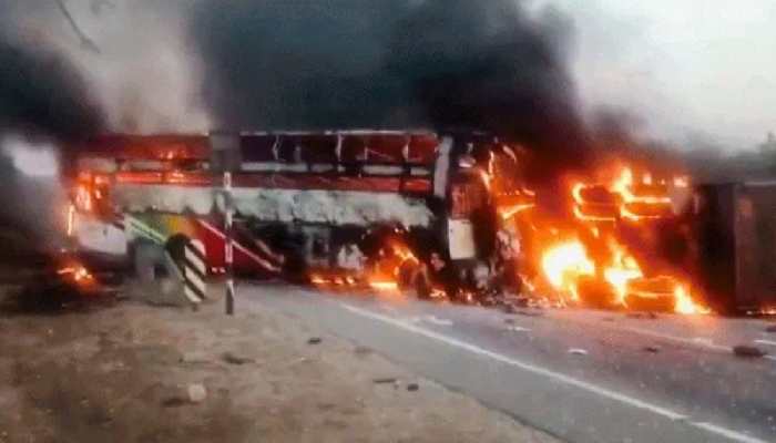 आंध्र प्रदेश बस दुर्घटना 2026