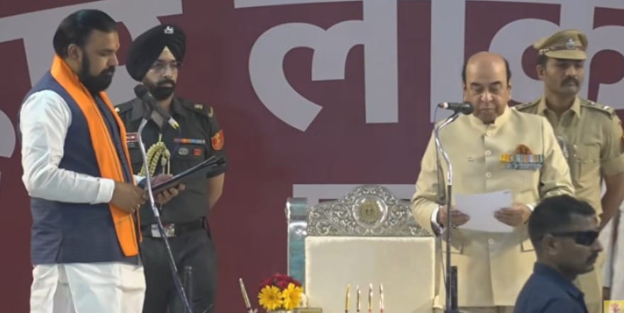 बिहार के 24वें मुख्यमंत्री बने सम्राट चौधरी, डिप्टी सीएम विजय-बिजेंद्र ने भी ली शपथ