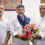 शिवकुमार समेत 14 मंत्री थोड़ी देर में लेंगे शपथ; लोक भवन पहुंचे खरगे और राहुल गांधी
