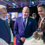 PM मोदी ने न्यूजीलैंड में खेलों से जुड़ी प्रदर्शनी का दौरा किया