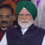 पंजाब: हरी पगड़ी में मंच पर बैठे पीएम, 5470 करोड़ की परियोजनाओं का उद्घाटन