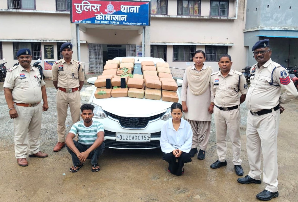बड़ी खबर : एक करोड़ का गांजा जब्त, महासमुंद पुलिस को मिली बड़ी सफलता, दो मामलों में 212 किलो गांजा जब्त