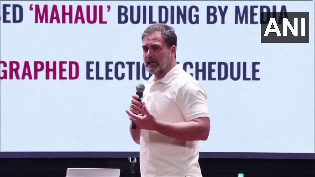 एंटी-इन्कंबेंसी: राहुल गांधी ने लोकतंत्र और चुनावी व्यवस्था को लेकर केंद्र सरकार पर साधा निशाना