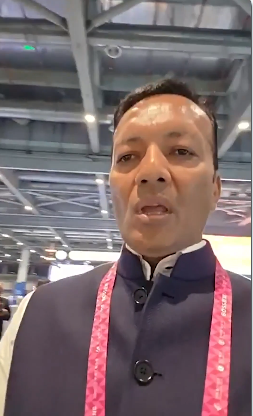 VIDEO : उद्योगपति नवीन जिंदल चाइना के शंघाई पहुंचे, स्किल ओलंपिक्स में शामिल खिलाड़ियों से की मुलाकात, जारी किया वीडियो