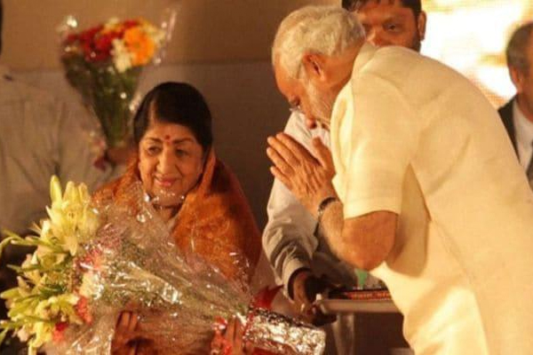 प्रधानमंत्री मोदी ने सुर साम्राज्ञी लता मंगेशकर को श्रद्धांजलि दी
