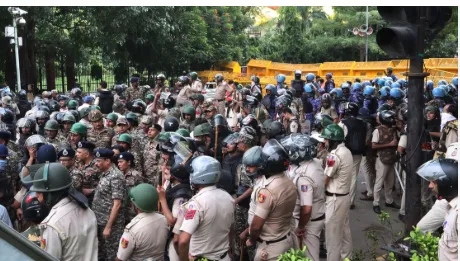 बड़ी खबर: ज्ञानेश कुमार के खिलाफ प्रदर्शन से दिल्ली में हाई अलर्ट, 23 हजार जवान तैनात, 10 अक्टूबर पर नजर…