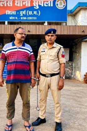 Bhilai बिल्डर संजय चौहान गिरफ्तार, भिलाई में फर्जी NOC से दो दुकानें बेचकर 28 लाख की ठगी