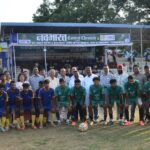 Navbharat Inter-School Football : 4-0 से जीतकर नवीन पिछड़ा वर्ग क्रीड़ा परिसर सरकंडा फाइनल में