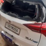 त्रिपुरा में चुनावी हिंसा, लाठीचार्ज के बाद एक की मौत, पुलिस महानिरीक्षक की गाड़ी पर भी हमला