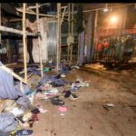 दुर्गा पंडाल हादसा : अब तक 20 की मौत, 40 घायल, 12 आरोपी हिरासत में, सिट जांच का ऐलान, मृतकों को 25 लाख, एक सरकारी नौकरी