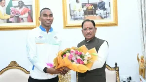 अनिमेष कुजूर, एशियन गेम्स 2026 कांस्य पदक, सीएम विष्णु देव साय