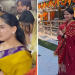 कथावाचक जया किशोरी के पहनावे पर नजर अटकी, हिमाचल के मंदिरों पहुंचीं, छाया एलिगेंट लुक…
