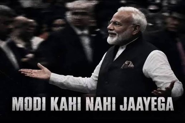 खरगे की ‘बाप’ वाली टिप्पणी पर विवाद के बीच भाजपा ने जारी किया ‘मोदी कहीं नहीं जाएगा’ गीत