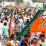 भाजपा ने विपक्ष के खिलाफ ‘लोकतंत्र बचाओ, अराजकता हटाओ’ पदयात्रा निकाली