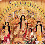 त्रिपुरा में कड़ी सुरक्षा के बीच दुर्गा पूजा समारोह शुरू