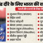 भारत-न्यूजीलैंड वनडे सीरीज: पहले तीन मैचों में शुभमन गिल होंगे कप्तान, आखिरी दो मुकाबलों में श्रेयस अय्यर संभालेंगे कमान